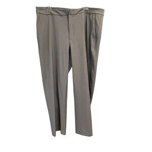 Banana Republic Sculpted Stretch Gray Dress Pants Size 18 Trouser Office Career